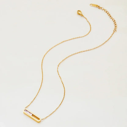 [GALE]Abby Sculpted Gold Pendant
