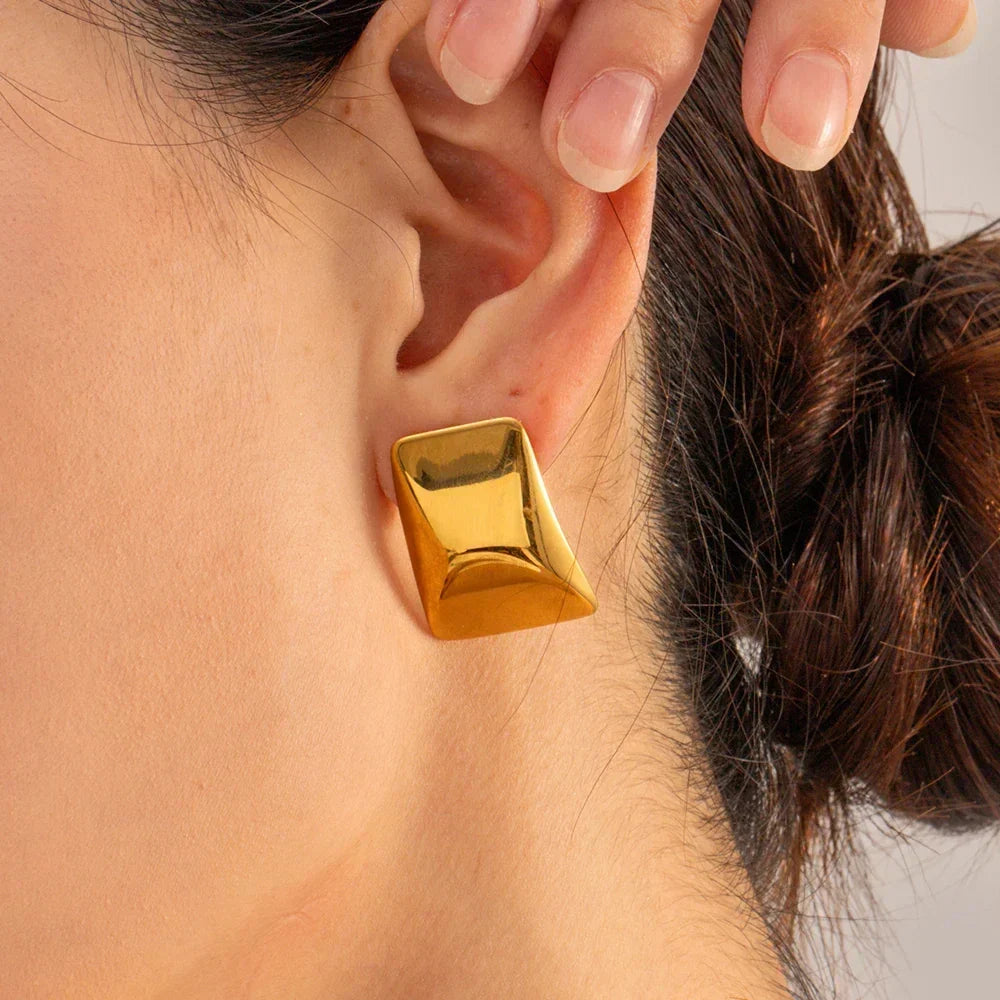 [GALE]Elsie Gold Earrings