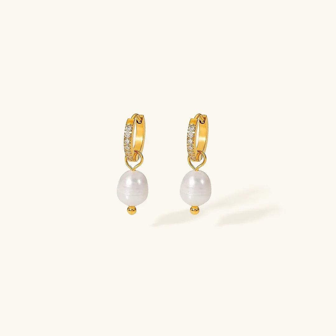 [GALE]Sara Pearl Earrings