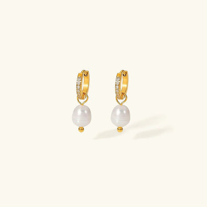 [GALE]Sara Pearl Earrings