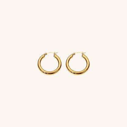 [GALE]Wide Hoop Earrings