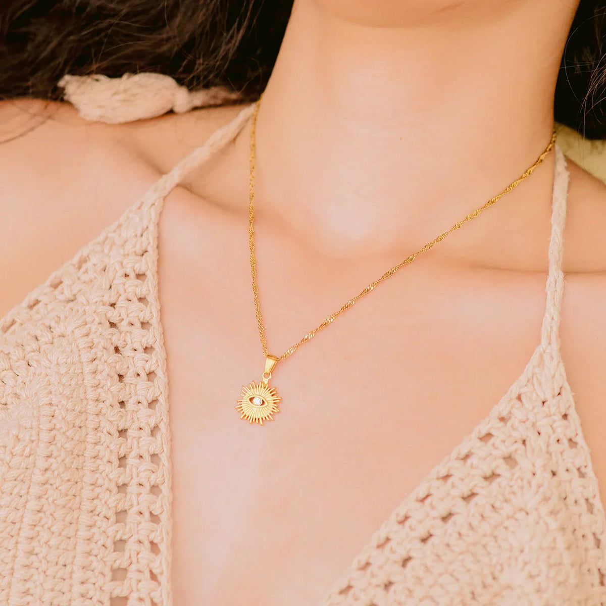 [GALE]Solana Gold Necklace