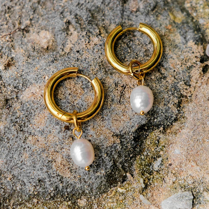 [GALE]Stella Pearl Earrings