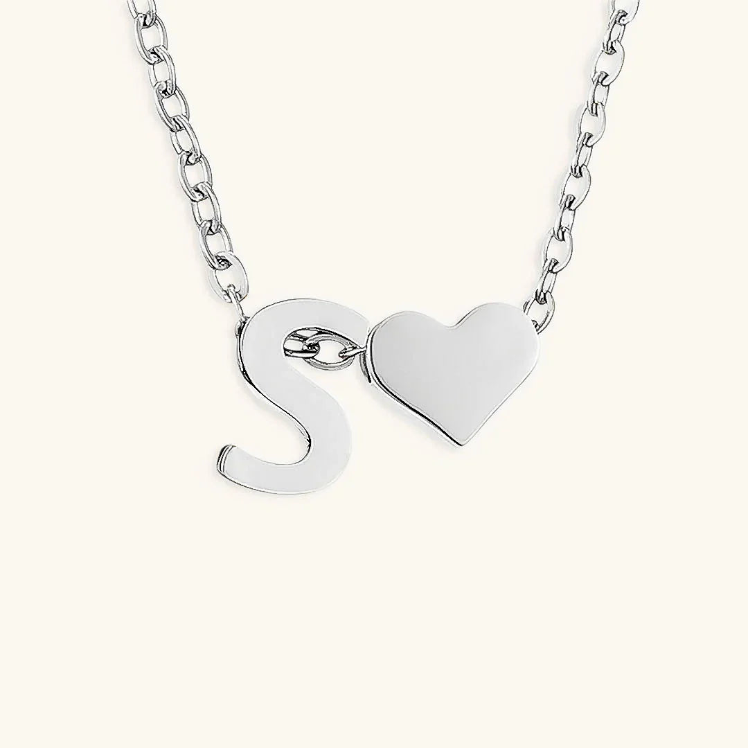 [GALE]Ria Initial Letter Gold Necklace