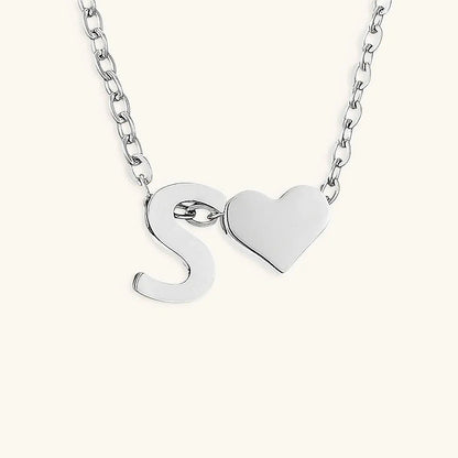 [GALE]Ria Initial Letter Gold Necklace