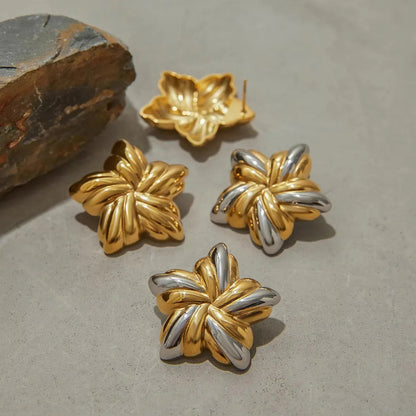 [GALE]Thymes Gold Star Earrings
