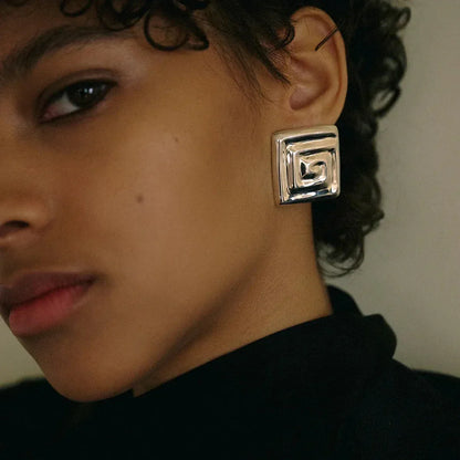 [GALE]Karina Gold Earrings