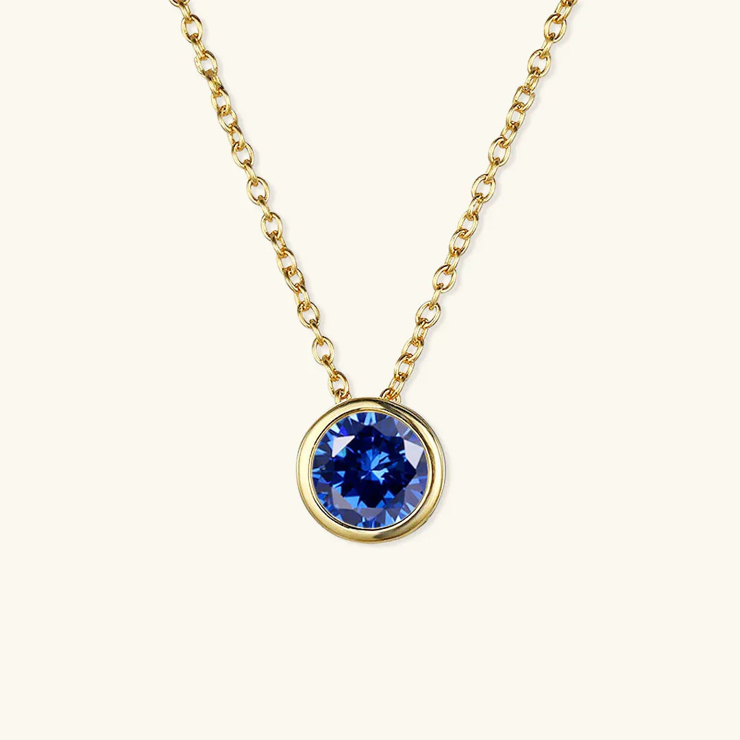 [GALE]Amelia Birthstone Necklace