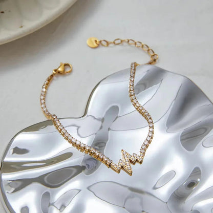 [GALE]Annette Diamond Pulse Bracelet
