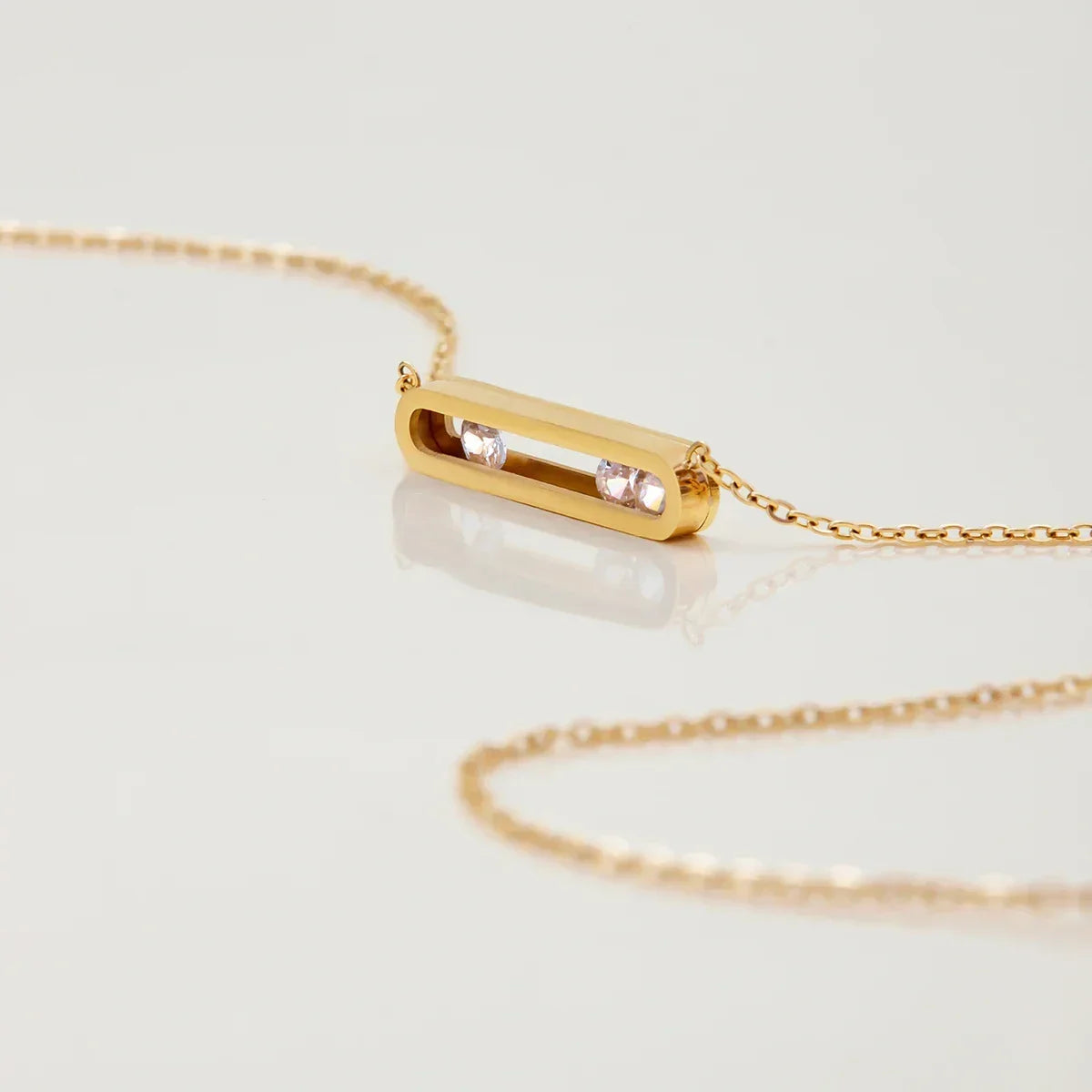 [GALE]Abby Sculpted Gold Pendant