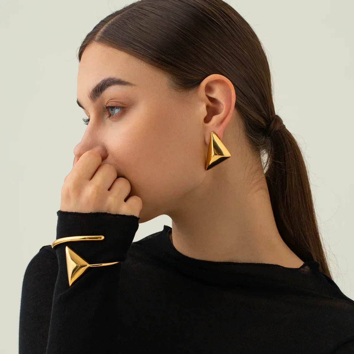 [GALE]Bonnie Gold Earrings