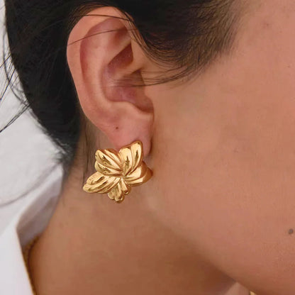 [GALE]Thymes Gold Star Earrings