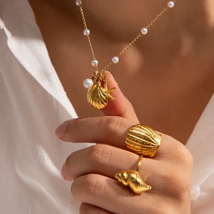 [GALE]Rebecca Freshwater Pearl Necklace