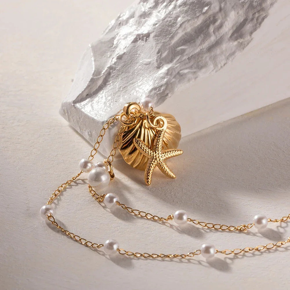 [GALE]Rebecca Freshwater Pearl Necklace
