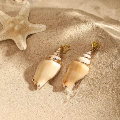 [GALE]Sabrina Seashell Earrings