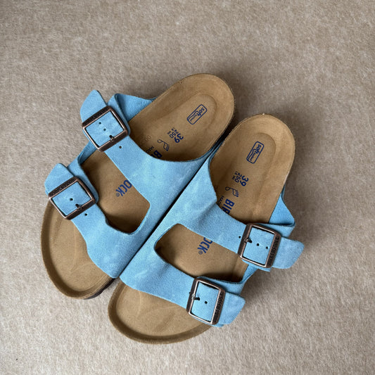 Arizona Soft Footbed Sky Blue