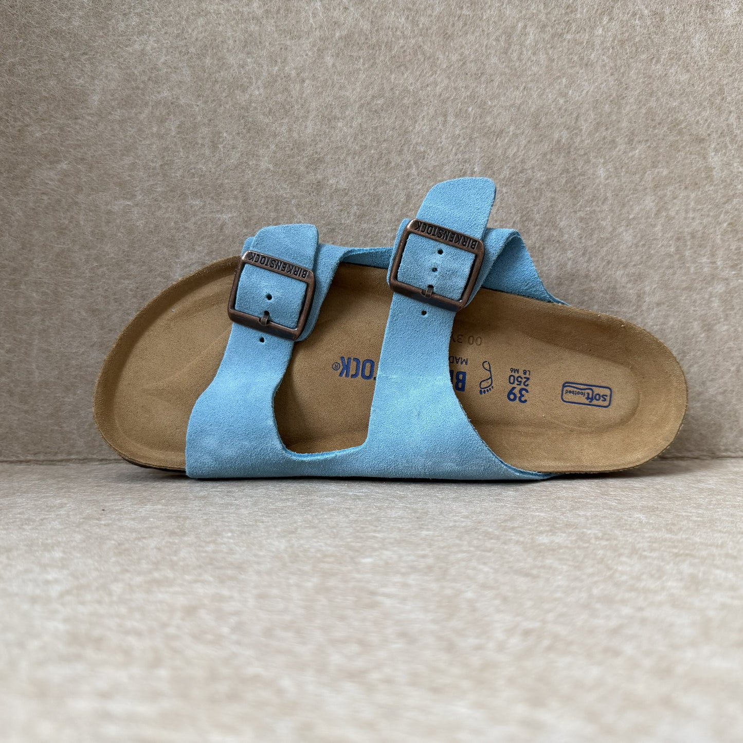 Arizona Soft Footbed Sky Blue