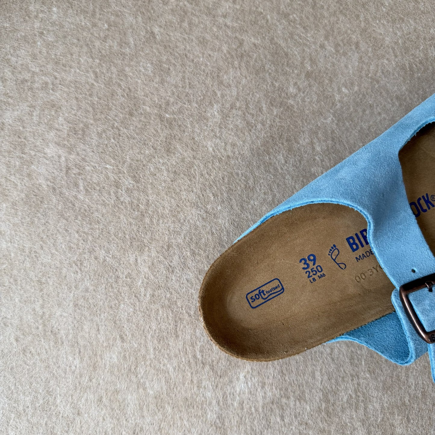 Arizona Soft Footbed Sky Blue