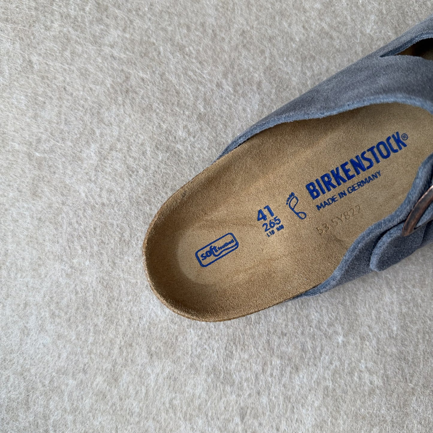 Arizona Soft Footbed Slate Grey