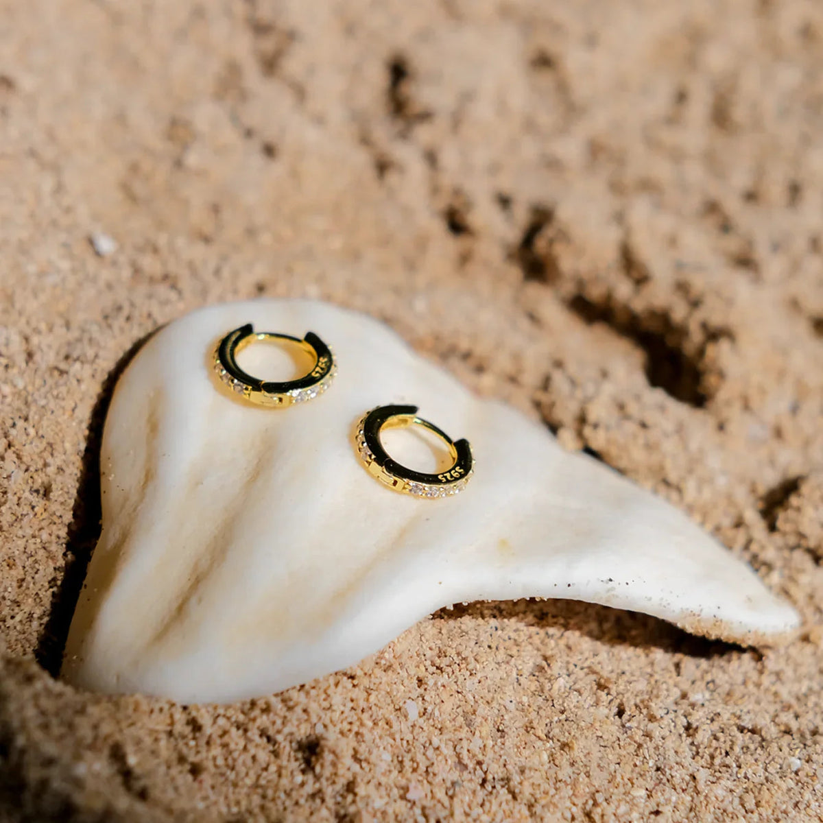[GALE]Terra Huggie Earrings