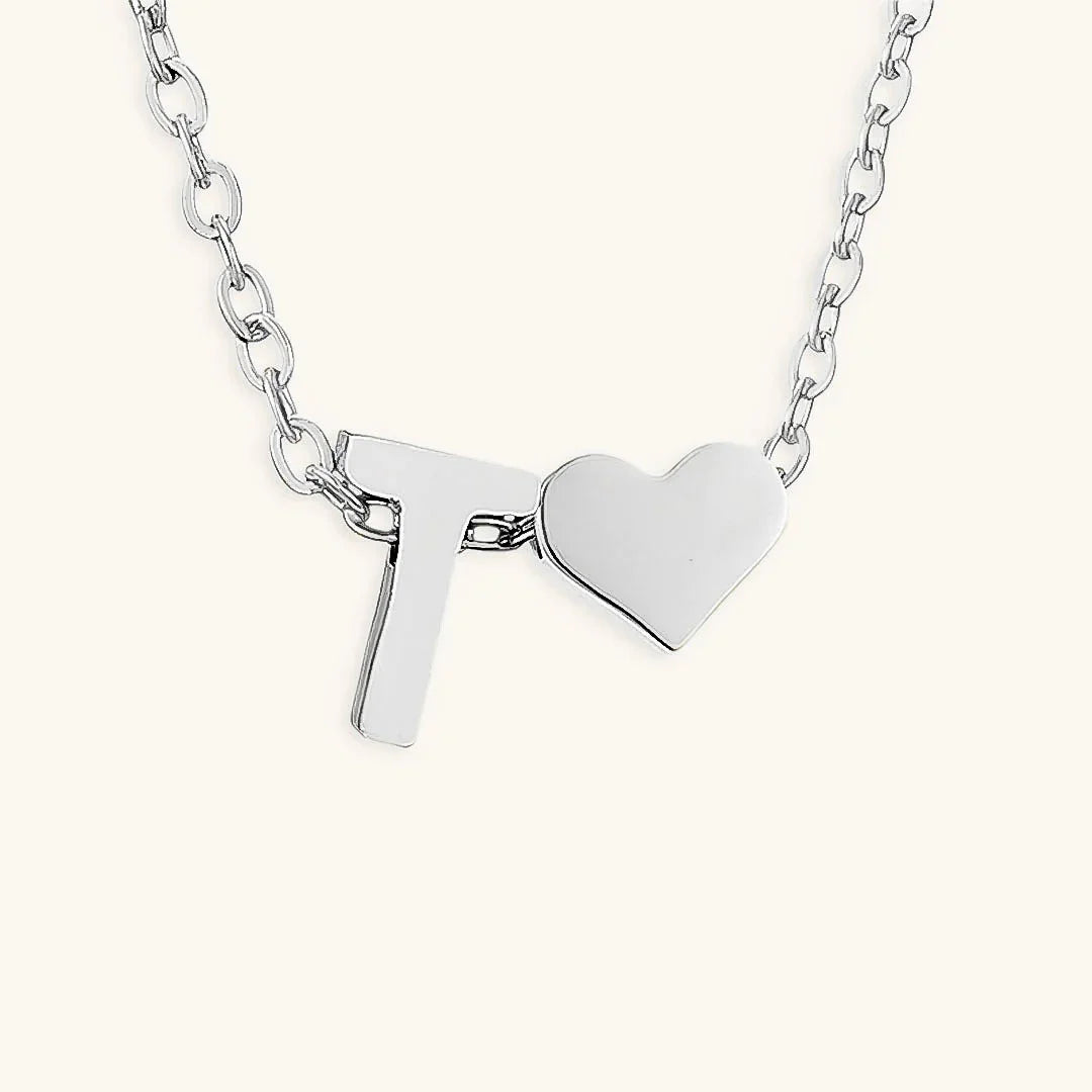 [GALE]Ria Initial Letter Gold Necklace