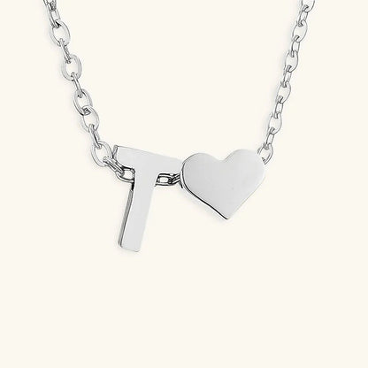[GALE]Ria Initial Letter Gold Necklace