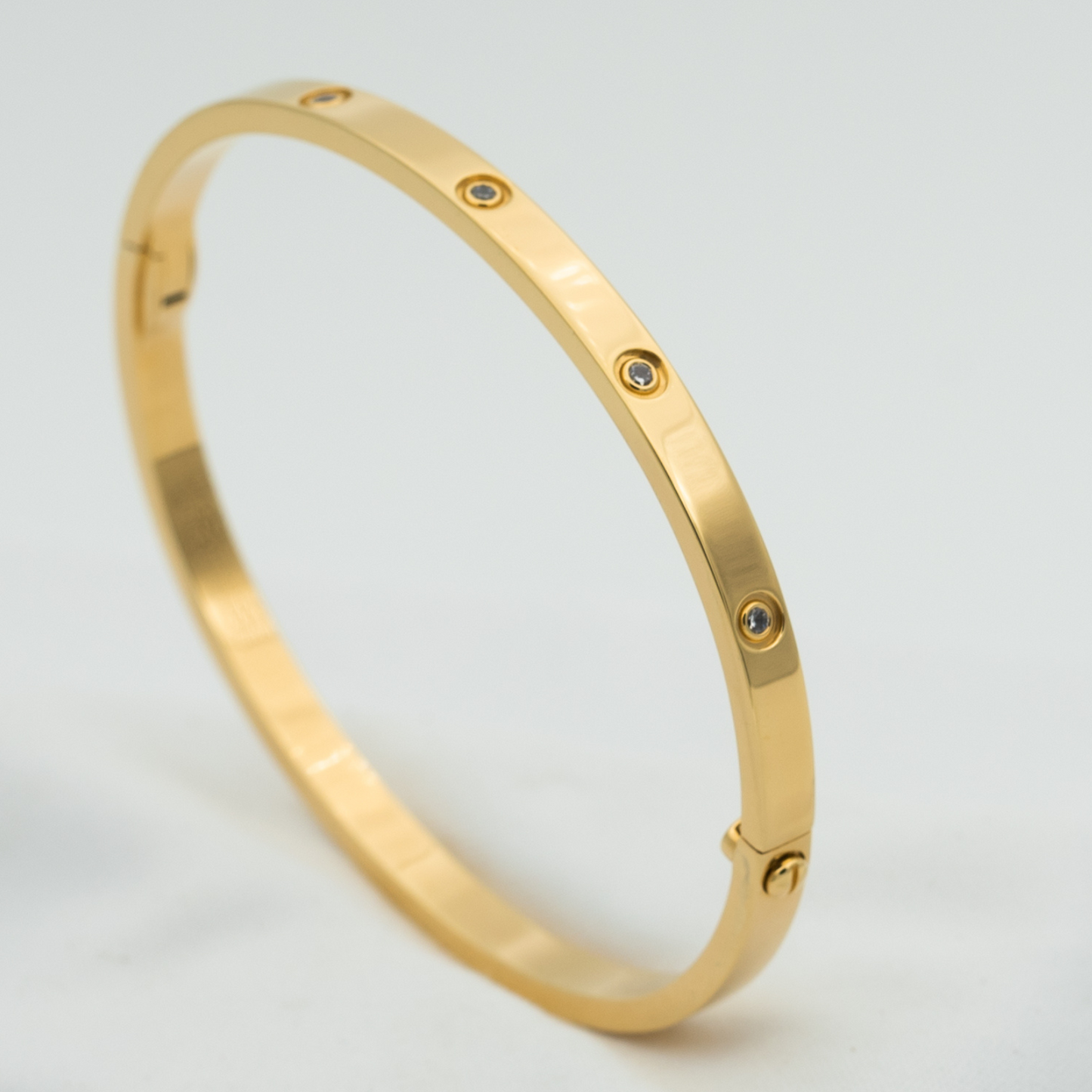 [GALE]LOVE BRACELET 3.65MM 10 DIAMONDS