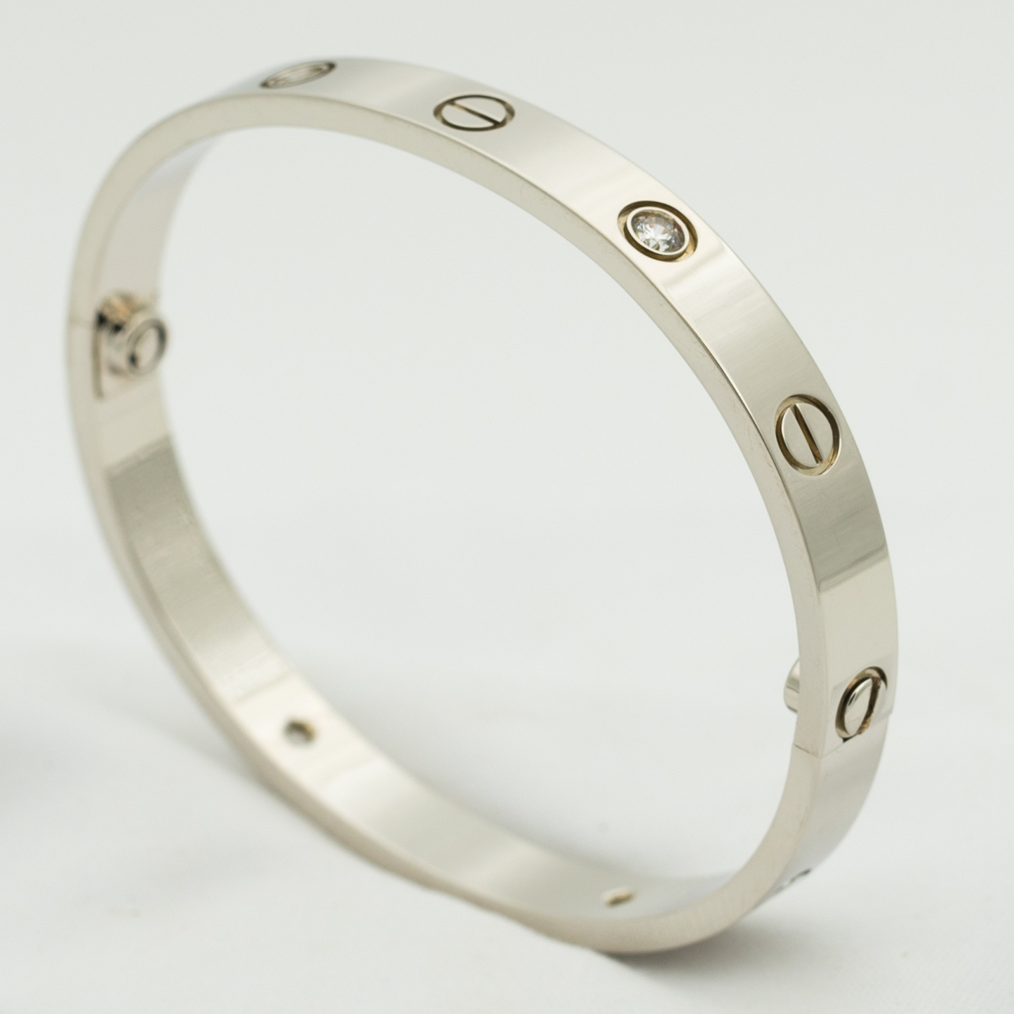 [GALE]LOVE BRACELET 6.1MM 4 DIAMONDS