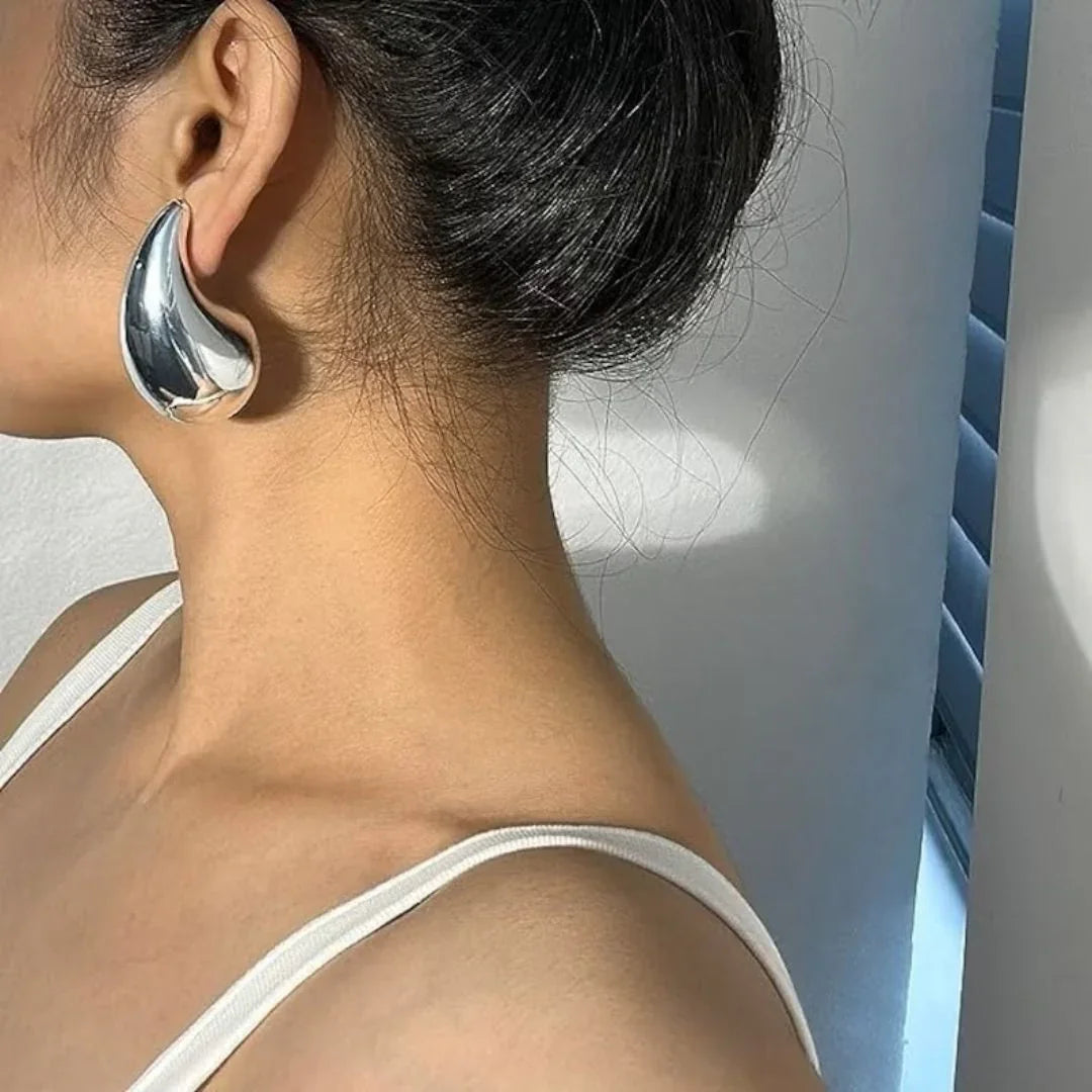 [GALE]Sandra Teardrop Gold Earrings