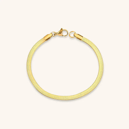[GALE]Vida Gold Herringbone Bracelet