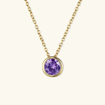 [GALE]Amelia Birthstone Necklace