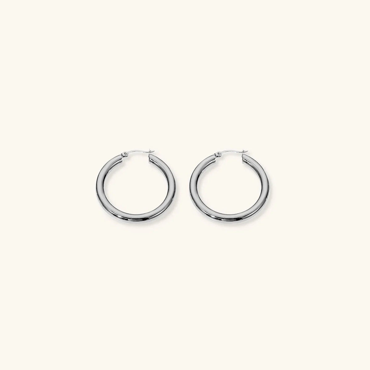 [GALE]Wide Hoop Earrings