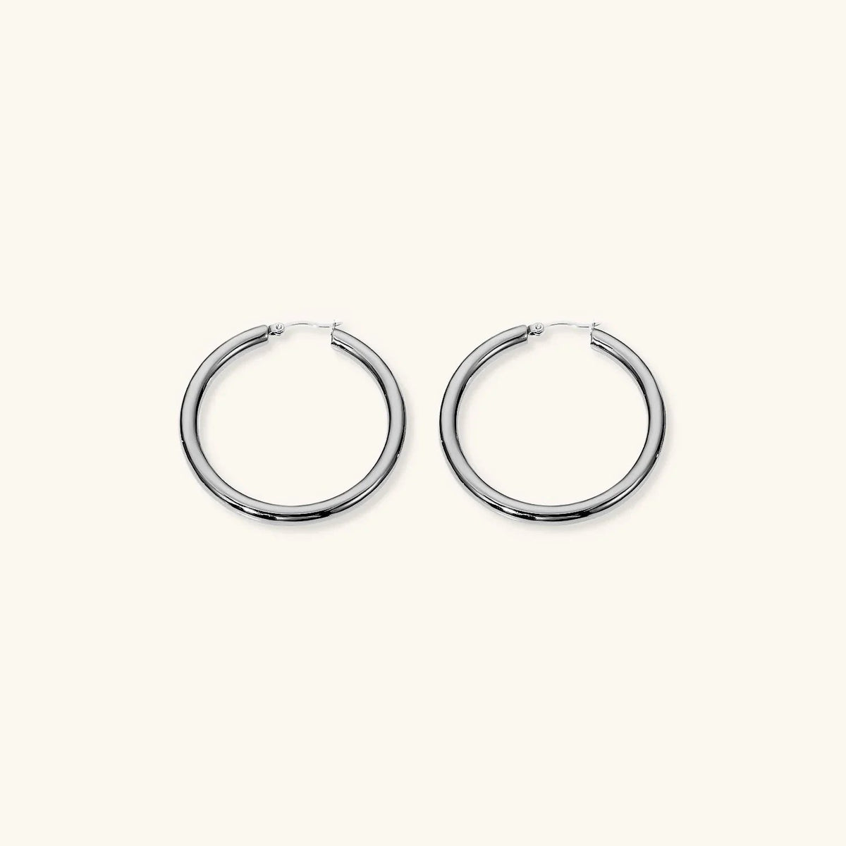 [GALE]Wide Hoop Earrings