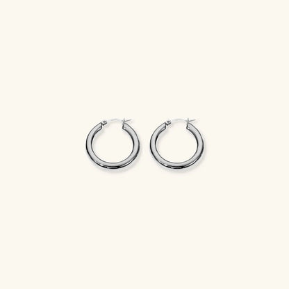 [GALE]Wide Hoop Earrings