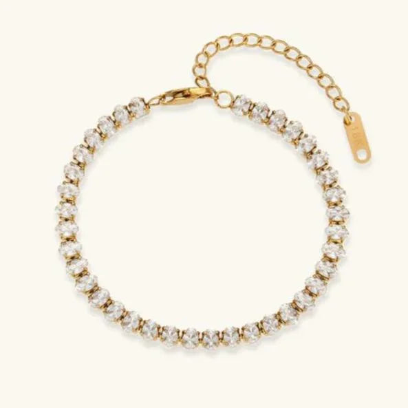 [GALE]Wisteria Diamond Tennis Bracelet
