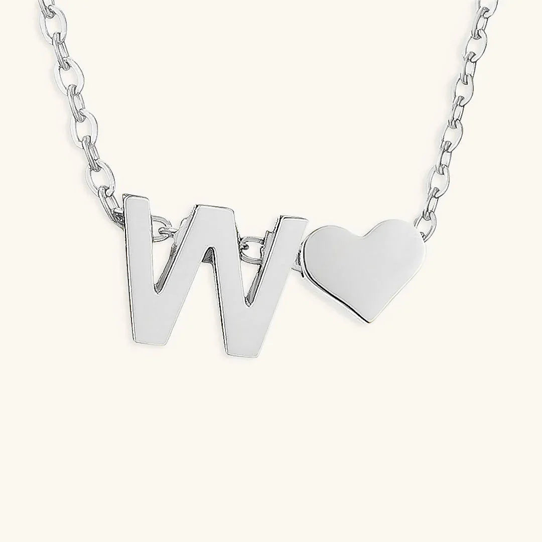 [GALE]Ria Initial Letter Gold Necklace