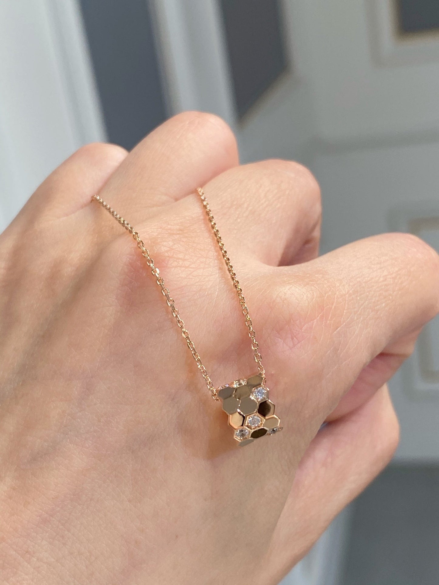 [GALE]BEE LOVE DIAMOND NECKLACE