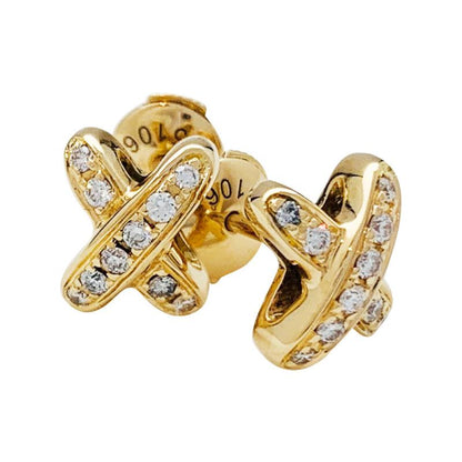 [GALE]JEUX DE GOLD DIAMANT-OHRRINGE