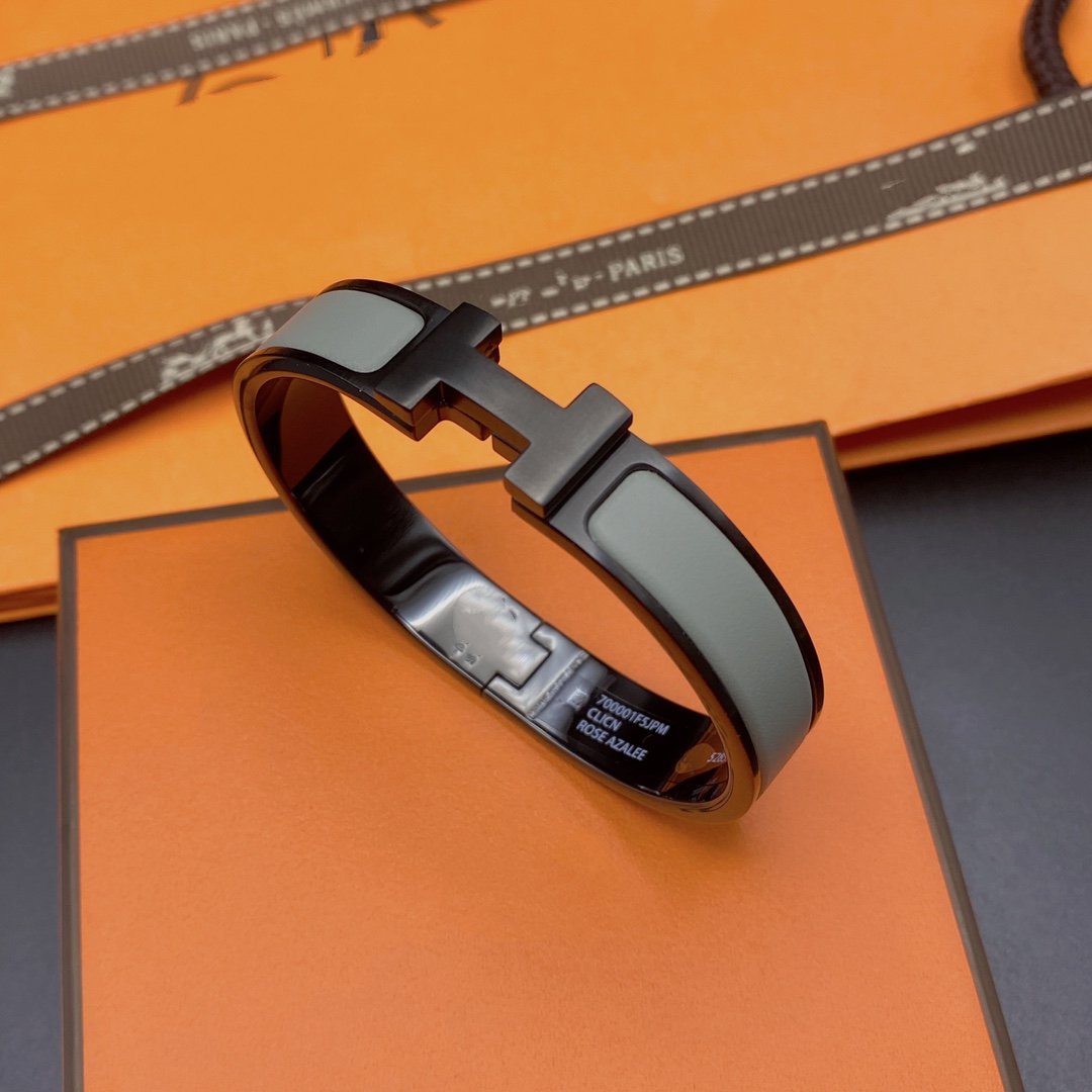 [GALE]CLIC HM SO BLACK GREY BRACELET