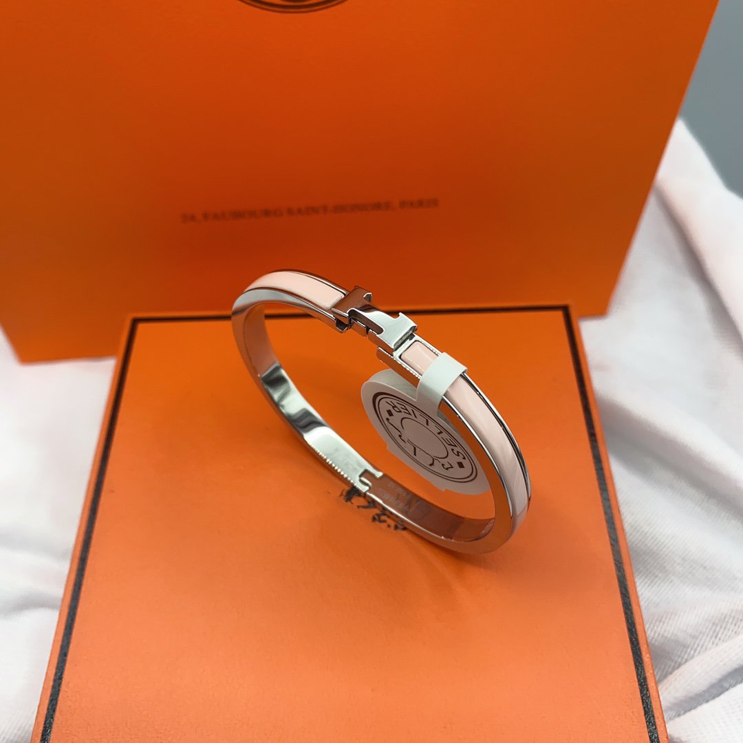 [GALE]CLASSIC HM CLIC  PINK 8MM ENAMEL BRACELET
