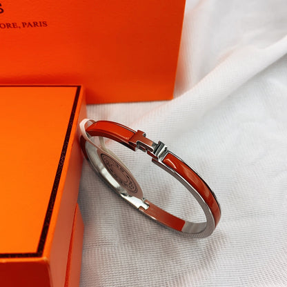 [GALE]CLASSIC HM CLIC RED 8MM ENAMEL BRACELET
