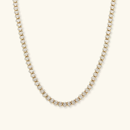 [GALE]Wisteria Diamond Tennis Necklace