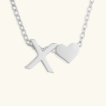 [GALE]Ria Initial Letter Gold Necklace