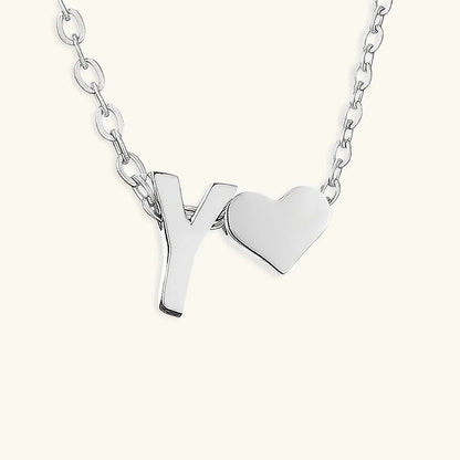 [GALE]Ria Initial Letter Gold Necklace