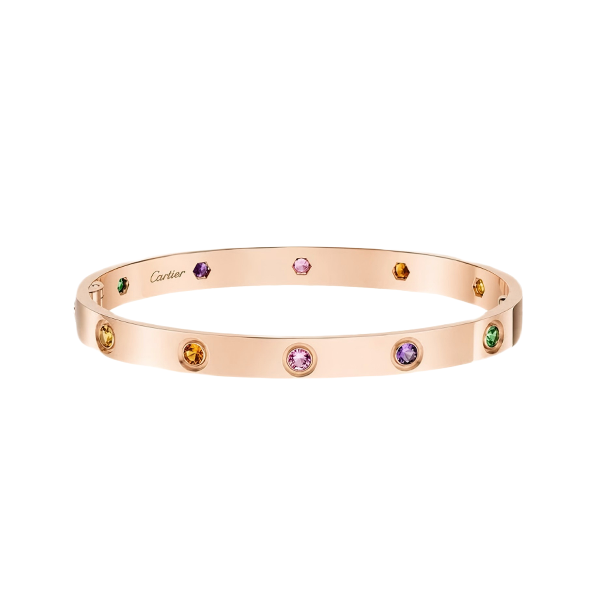 [GALE]2026 RAINBOW LOVE BRACELET 6.1MM  10 DIAMONDS