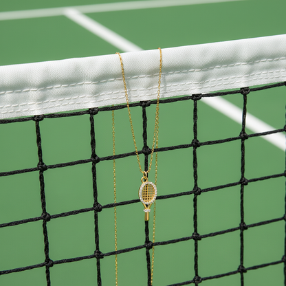 [GALE]Aces Gold Tennis Pendant