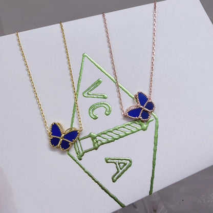 [GALE] 2026 NEW LUCKY BUTTERFLY 1 MOTIFS NECKLACE