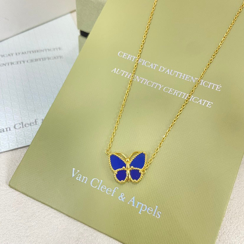 [GALE] 2026 NEW LUCKY BUTTERFLY 1 MOTIFS NECKLACE