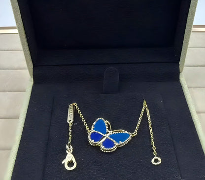 [GALE] 2026 NEW LUCKY BUTTERFLY 1 MOTIFS NECKLACE