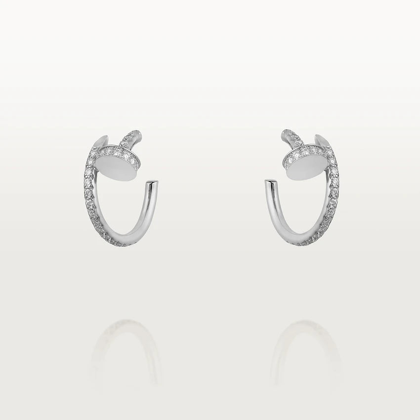 [GALE]JUSTE OHRRINGE 12,75 MM SILBER DIAMANT